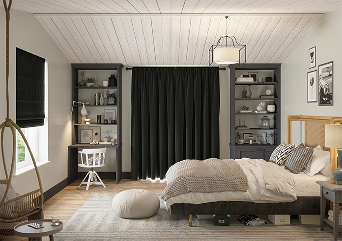 Ultra Luxe Velvet, Black - Made to Measure Curtains - Image 15